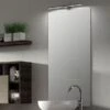Specchio Bagno Filo Lucido Con Bordo Pvc 35X120 -Vendite BagnoVivo qubo 27 specchio