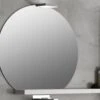 Specchio Bagno Filo Lucido Tonda Segata Cm. 75X67,5 1 Specchio Bagno Filo Lucido Tonda Segata Cm. 75X67,5 -Vendite BagnoVivo qubo 35 specchiera tonda