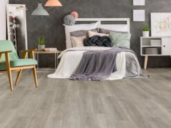 Pavimento Spc San Diego Cinder Effetto Legno Grigio Cenere
