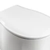 Sedile Wc Slim Fantom Soft-Close Bianco Lucido -Vendite BagnoVivo sedile wc fantom