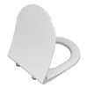 Sedile Wc Integra Round Soft-Close Bianco -Vendite BagnoVivo sedile wc integra round soft close bianco