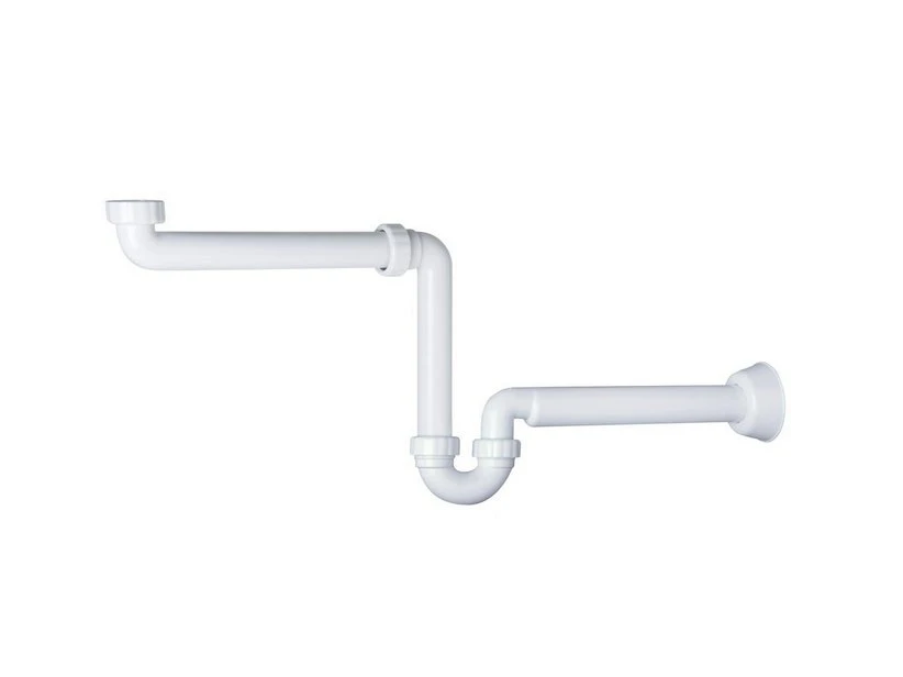 Sifone Sottolavabo Salvaspazio In Polipropilene Bianco 3 Sifone Sottolavabo Salvaspazio In Polipropilene Bianco