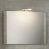 Specchio Bagno Smile Cm. 89X60 Larice Grigio -Vendite BagnoVivo smile 90 specchio