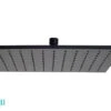 Soffione Doccia Feel 20x20 Ottone Quadrato Nero Opaco 2 Soffione Doccia Feel 20x20 Ottone Quadrato Nero Opaco -Vendite BagnoVivo soffione doccia feel 20x20 ottone quadrato nero opaco