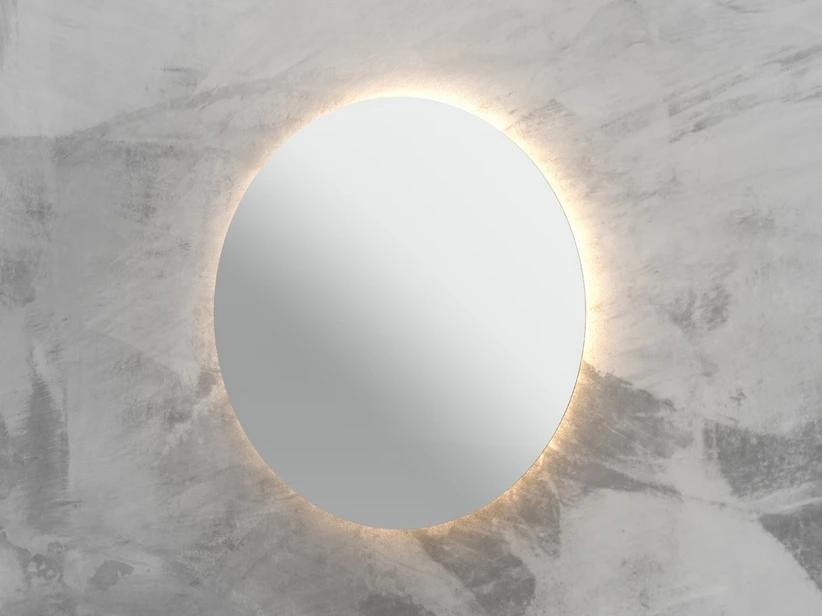 Specchio Bagno Vanity Ø60 Cm Tondo A Led Retroilluminato 3 Specchio Bagno Vanity Ø60 Cm Tondo A Led Retroilluminato