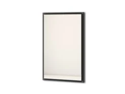 Specchio Bagno Con Luce Led Classic 90x59 Cm Grafite