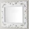 Specchio Bagno Barocco 94X75 Bianco -Vendite BagnoVivo specchio barocco bianco