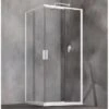 Box Doccia Angolare Start 80x95 H190 Porte Scorrevoli Cristallo 6mm Trasparente E Profilo Bianco Lucido -Vendite BagnoVivo start box doccia ante scorrevoli trasparente bianco 4