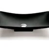 Lavabo Da Appoggio Vela In Resina Opaco Nero Africa -Vendite BagnoVivo vela lavabo arredo nero