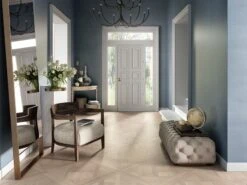 Parquet A Cassettoni Rovere Naturale Spazzolato Verniciato – Versailles Blanc