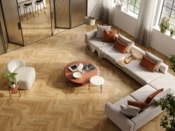 Parquet A Spina Di Pesce Rovere Chiaro - ViaTortona Naturale