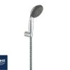 Kit Duplex Doccia Grohe® Vitalio Start Ottone Cromo 1 Getto -Vendite BagnoVivo vitalio start kit duplex doccetta monog logo risparmio idrico nb