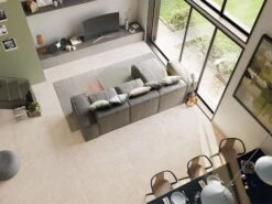 Piastrella Xlab Desert Sand 120X120 Gres Effetto Pietra Beige