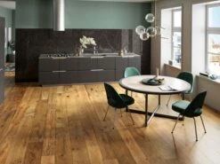Plancia Parquet Rovere Naturale Anticato Piallato Levigato - Yacht Caramel