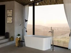 Vasca Freestanding Zante 149x74 Acrilico Bianco Lucido